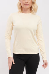 Plain Soft Knit Viscose Top