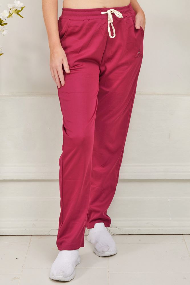 Plain Pockets Cotton Trousers