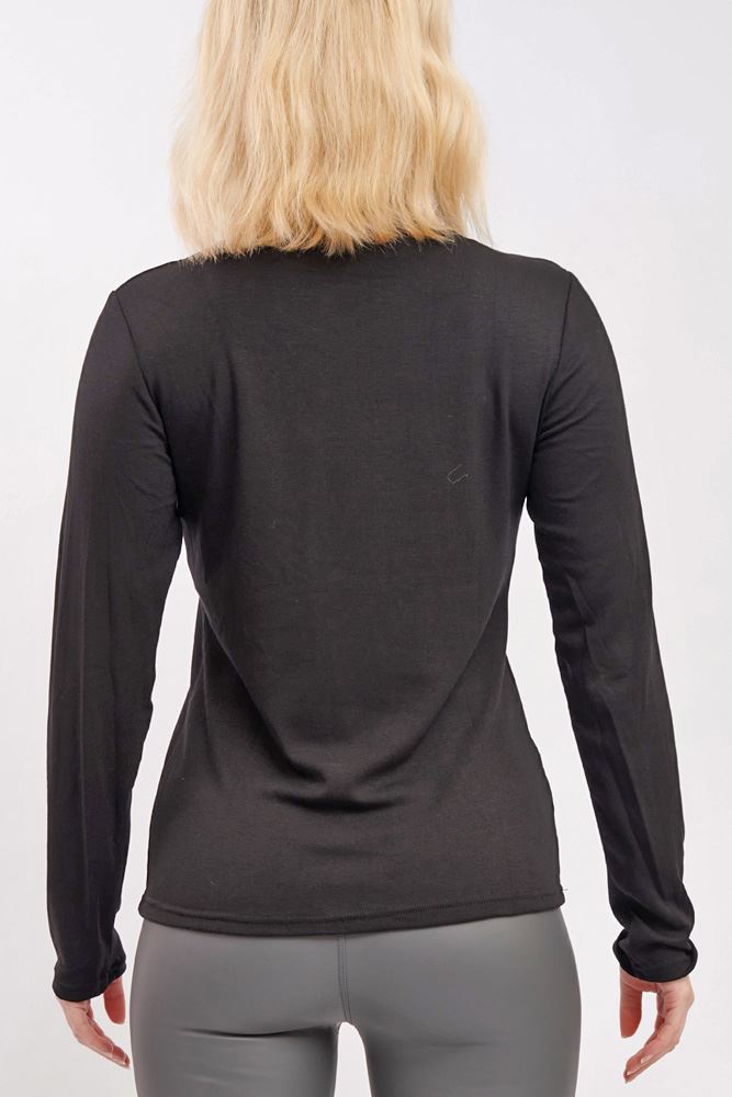 Plain Soft Knit Viscose Top