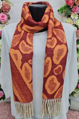 Pebble Print Soft Feel Cashmere Scarves