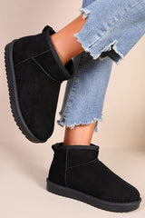 Suede Mini Ankle Boot