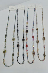 Beaded Stone Necklace