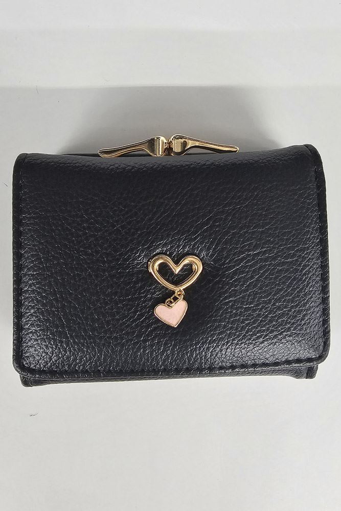 Love Heart Shaped Buckle Hand Bag