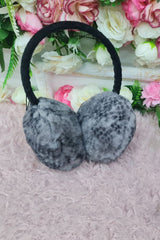 Leopard Print Faux Fur Ear Muff